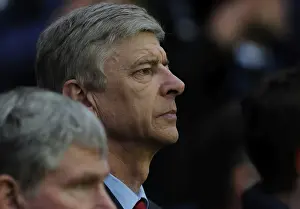 Arsene Wenger at Wigan Athletic vs Arsenal (Premier League, 2011-12)