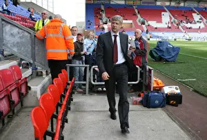 Wigan Athletic V Arsenal 2008-09 Prints: Arsene Wenger's Arsenal: 4-1 Victory Over Wigan Athletic in the Premier League