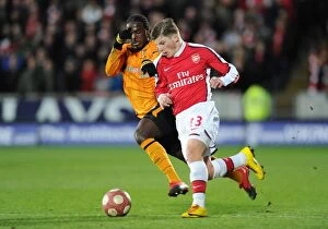 Images Dated 13th March 2010: Arsene Wenger's Arsenal Edge Past Hull: Andrey Arshavin Scores Winner Against Mendy