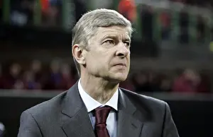 AC Milan V Arsenal 2007-8 Prints: Arsene Wenger's Arsenal Triumph: 2-0 Over AC Milan in Champions League