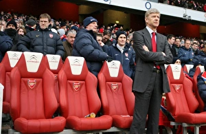 Arsenal V Everton 2009-10 Prints: Arsene Wenger's Battle for Points: Arsenal vs Everton