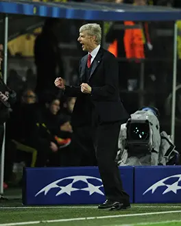 Borussia Dortmund V Arsenal 2013-14 Prints: Arsene Wenger's Champions League Triumph: Arsenal's Victory over Borussia Dortmund (2013)
