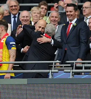 Arsenal V Aston Villa - FA Cup Final 2015 Prints: Arsene Wenger's Last FA Cup Victory: Arsenal Celebrate Triumph over Aston Villa