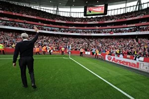 Arsenal v West Bromwich Albion 2014/15 Collection: Arsene Wenger's Farewell: Arsenal vs. West Bromwich Albion, Premier League 2014-2015