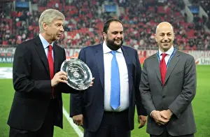 Arsene Wenger's Milestone European Match: Arsenal FC vs. Olympiacos FC, UEFA Champions League, Athens 2011