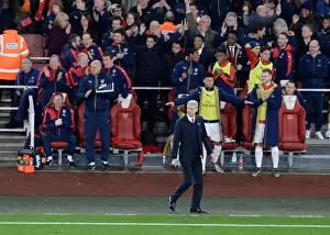 Arsenal V Manchester City 2015-16 Prints: Arsene Wenger's Triumph: Arsenal's Victory Over Manchester City (2015-16)