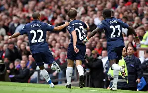 Arshavin Andrey Prints: Arshavin, Clichy, and Eboue: Unforgettable Moment as Arsenal Tops Manchester United 2-1 in the Premier League