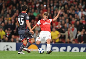 Arsenal V SC Braga 2010-11 Prints: Arshavin Scores Stunner: Arsenal Crush Braga 6-0