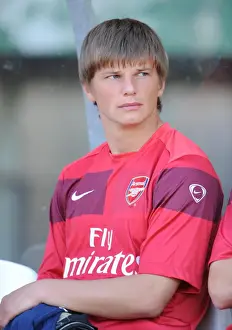 Szombathelyi Haladas V Arsenal 2009-10 Prints: Arshavin Shines: Arsenal's 5-0 Pre-Season Victory Over Szombathelyi, July 2009