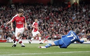 Arshavin Andrey Prints: Arshavin Strikes Again: Arsenal's 2-0 Goal vs. Olympiacos in the Champions League