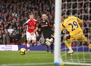 Arsenal V Stoke City 2009-10 Prints: Arshavin Stuns Stoke: First Arsenal Goal in Emirates Thriller