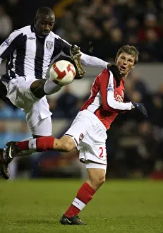 West Bromwich Albion V Arsenal 2008-9 Prints: Arshavin's Brilliance: Arsenal Overpower Meite's West Brom 3-1 in Premier League Clash