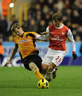 Wolverhampton Wanderers V Arsenal 2010-11 Prints: Arshavin's Brilliance: Arsenal Overpower Wolves 2-0