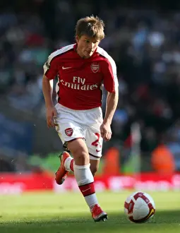 Arsenal V Manchester City 2008-09 Prints: Arshavin's Brilliance: Arsenal's 2-0 Victory Over Manchester City
