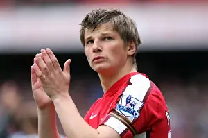 Arsenal V Fulham 2009-10 Prints: Arshavin's Brilliance: Arsenal's 4-0 Thrashing of Fulham
