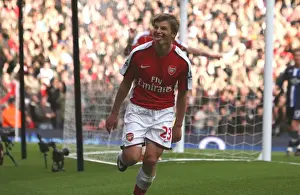 Arsenal V Blackburn Rovers 2008-9 Prints: Arshavin's Brilliant Brace: Arsenal's 4-0 Thrashing of Blackburn Rovers