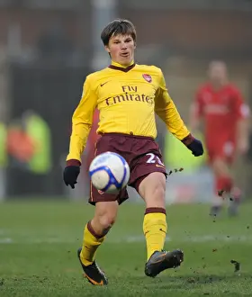 Leyton Orient V Arsenal - FA Cup 2010-2011 Prints: Arshavin's FA Cup Battle: Arsenal vs Leyton Orient 1-1