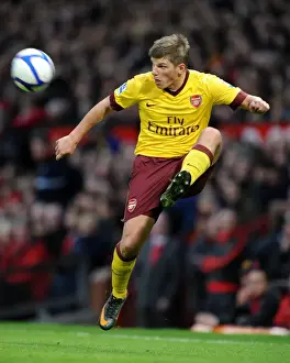 Manchester United V Arsenal FA Cup 2010-11 Prints: Arshavin's FA Cup Struggle: Manchester United 2-0 Arsenal