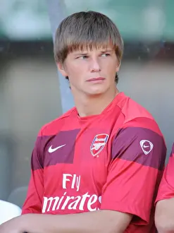 Szombathelyi Haladas V Arsenal 2009-10 Prints: Arshavin's Five-Star Debut: Arsenal Crushes Szombathelyi 5-0