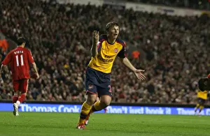 Arshavin's Hat-Trick: Thrilling 4-4 Draw Against Liverpool, Premier League 2009