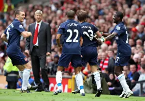 Arshavin Andrey Prints: Arshavin's Strike: Arsenal's Triumph Over Manchester United in the Premier League (2009) - Arshavin