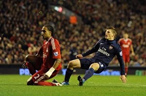 Images Dated 13th December 2009: Arshavin's Stunner: Arsenal Takes 2-1 Lead Over Liverpool, 2009