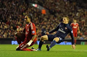 Liverpool V Arsenal 2009-10 Prints: Arshavin's Stunner: Arsenal Takes 2-1 Lead Over Liverpool, 2009