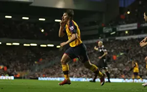Liverpool V Arsenal 2008-9 Prints: Arshavin's Thrilling Debut Goal: Arsenal 4-4 Liverpool (2009)
