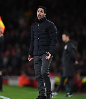 Arsenal V Liverpool 2021-22 Prints: Arteta vs. Klopp: Battle of the Managers - Arsenal vs