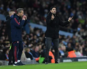 Manchester City V Arsenal 2022-23 Prints: Arteta vs. Manchester City: The FA Cup Showdown