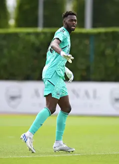 Arthur Okonkwo in Action: Arsenal's Pre-Season Clash Against Ipswich Town (July 2022)