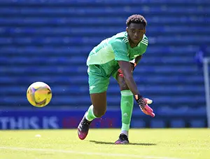 Glasgow Rangers V Arsenal 2021-22 Prints: Arthur Okonkwo Faces Rangers: Arsenal's Pre-Season Clash at Ibrox Stadium