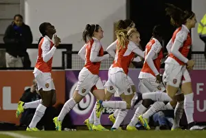 Arsenal Ladies V Reading FC Women 23rd March 2016 Prints: Asisat Oshoala Scores Arsenal's Second Goal (WSL 1, 2016)