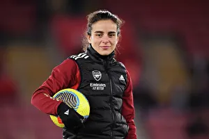 Assistant Coach Renee Slegers of Arsenal Prepares for Southampton vs Arsenal FA Women's Continental Tyres League Cup Match