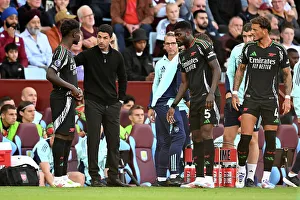 Aston Villa V Arsenal 2024-25 Prints: Aston Villa FC v Arsenal FC - Premier League