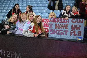 Aston Villa Women V Arsenal Women 2023-24 Prints: Aston Villa v Arsenal FC - Barclays Women's Super League