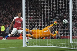 <b class=qtipBold><figcaption>Aubameyang 1st goal 1 181022WAFC</figcaption></b><br><em>© Alan Walter</em> Aubameyang 1st goal 1 181022WAFC