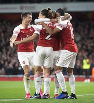 Images Dated 22nd October 2018: Aubameyang 1st goal 7 181022WAFC