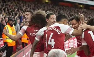 Images Dated 22nd October 2018: Aubameyang 2nd goal 12 181022WAFC