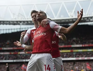 Arsenal v Brighton & Hove Albion 2018-19 Gallery: Aubameyang goal 6 190505WAFC