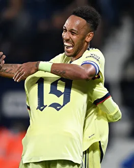 Aubameyang and Pepe Score for Arsenal in Carabao Cup Victory over West Bromwich Albion