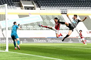 Newcastle United V Arsenal 2020-21 Prints: Aubameyang Scores as Arsenal Overpower Newcastle in Empty St. James Park