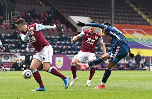 Aubameyang Scores for Arsenal in Empty Turf Moor: Burnley vs Arsenal, Premier League 2021