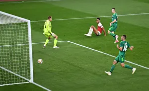 Arsenal V FC Vorskla Poltava 2018_19 Prints: Aubameyang Scores: Arsenal Wins Europa League Match vs. Vorskla Poltava