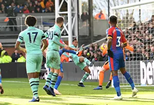Aubameyang Scores Arsenal's Second Goal Against Crystal Palace (2018-19)