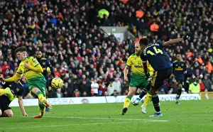 Aubameyang Scores Arsenal's Second Goal: Norwich City vs Arsenal (Premier League 2019-20)