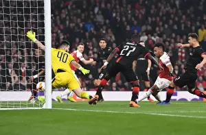 Aubameyang Scores First Goal: Arsenal vs Stade Rennais, UEFA Europa League Round of 16 (2018-19)