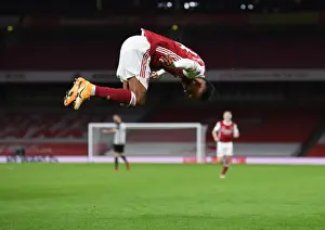 Aubameyang Scores First Goal of Empty-Stadium 2020-21 Arsenal Season Against Newcastle