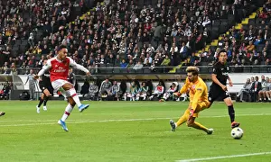 Eintracht Frankfurt V Arsenal 2019-20 Prints: Aubameyang Scores Third Goal: Arsenal's Europa League Victory over Eintracht Frankfurt (September 19)