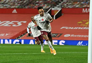 Aubameyang Scores the Lone Goal: Manchester United vs. Arsenal, 2020-21 (Behind Closed Doors)